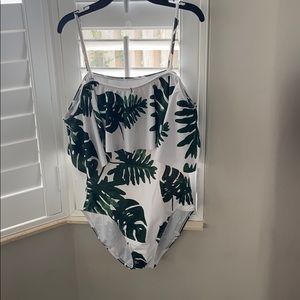 Off the shoulder swimsuit
